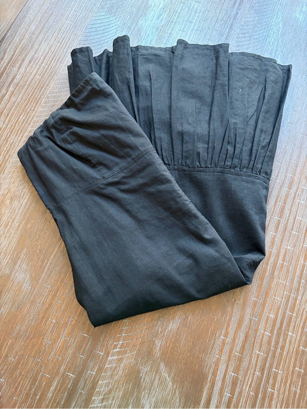 Gap Midi Length Strapless with Bodice Structure & Pleat Detail (Size 14)